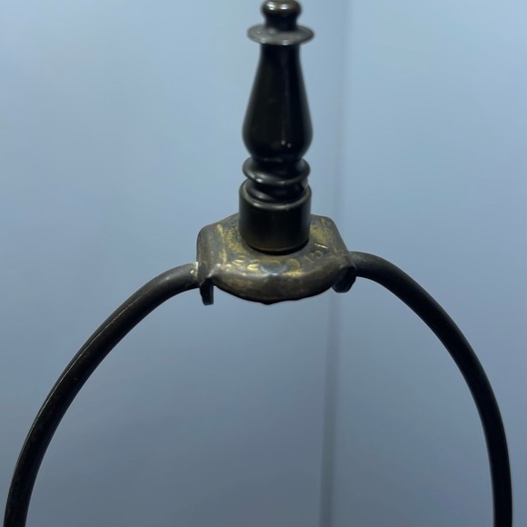 Roseville 1940 Blue Freesia Art Pottery Functional Vase-Lamp Rare Vintage MCM - Picture 10 of 13